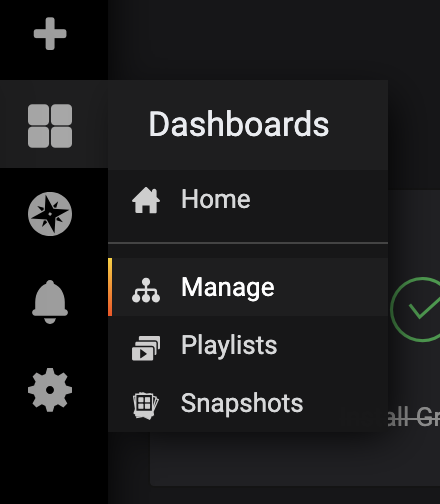 Grafana Dashboard Tab