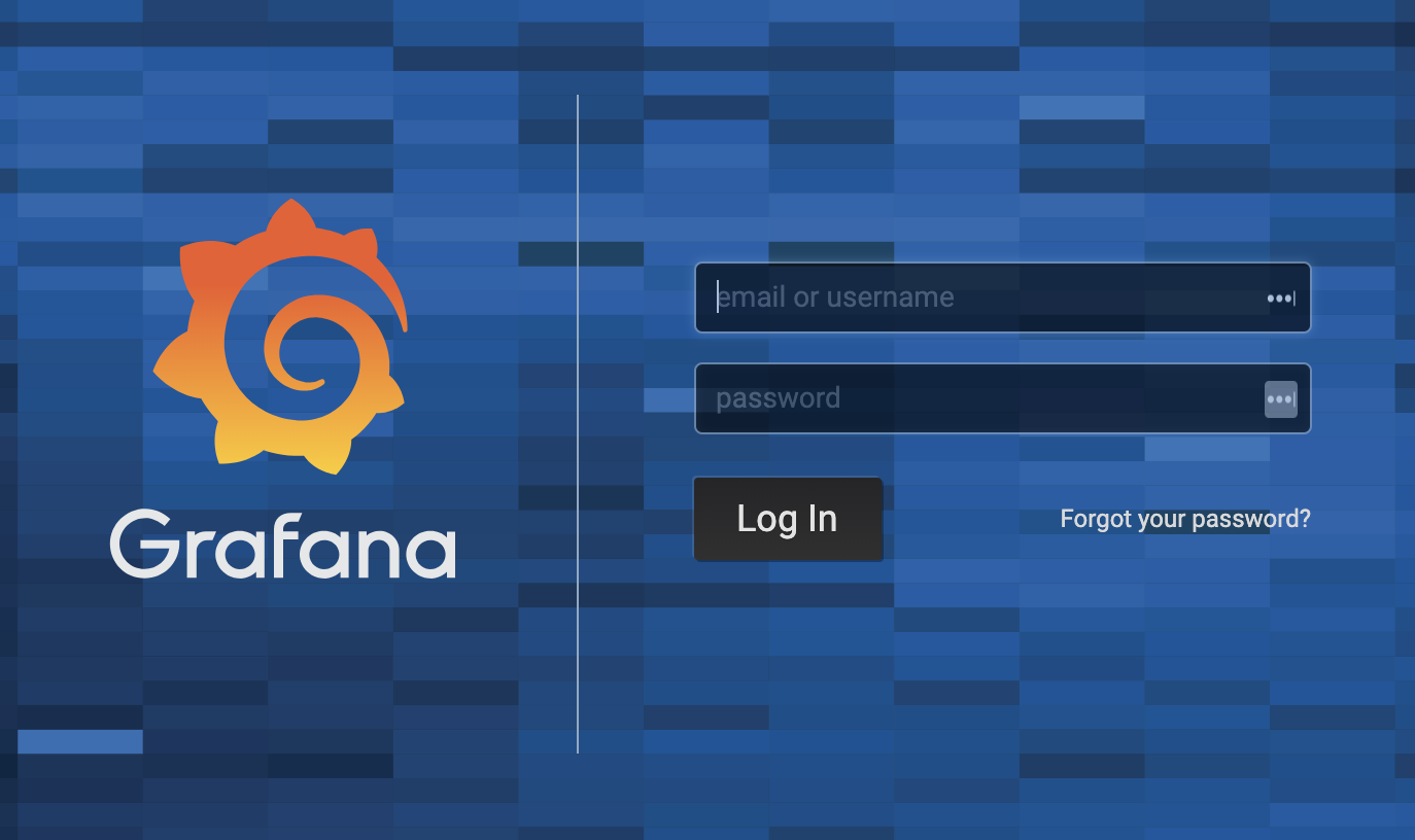 Grafana Login Page