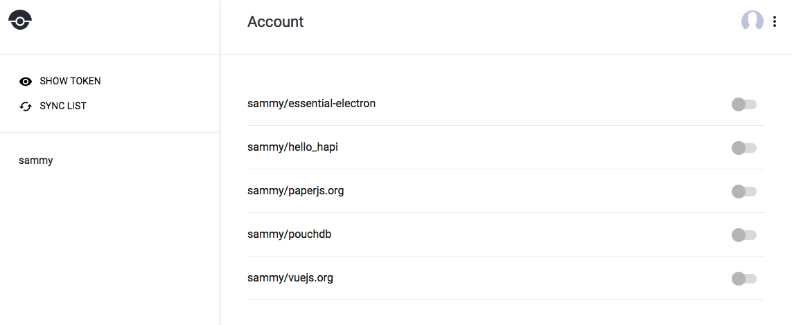 Drone repository listing