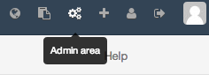 DigitalOcean GitLab admin area button