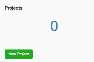 DigitalOcean GitLab new project button