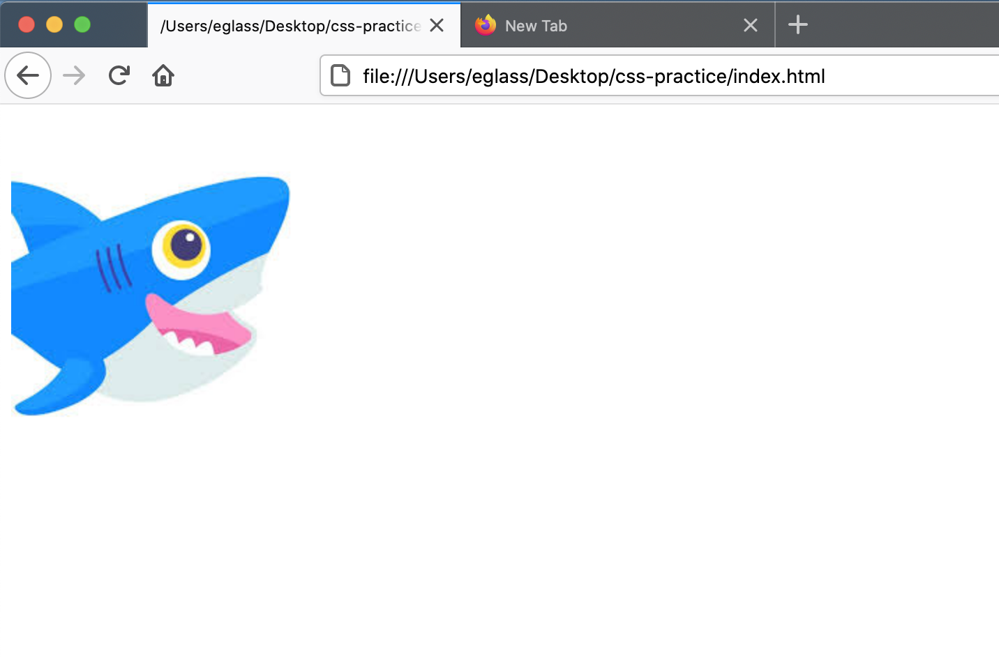 Small profile image displayed in browser