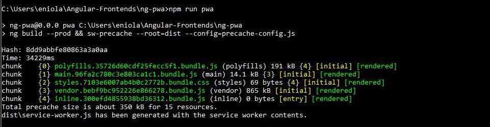 Angular build process