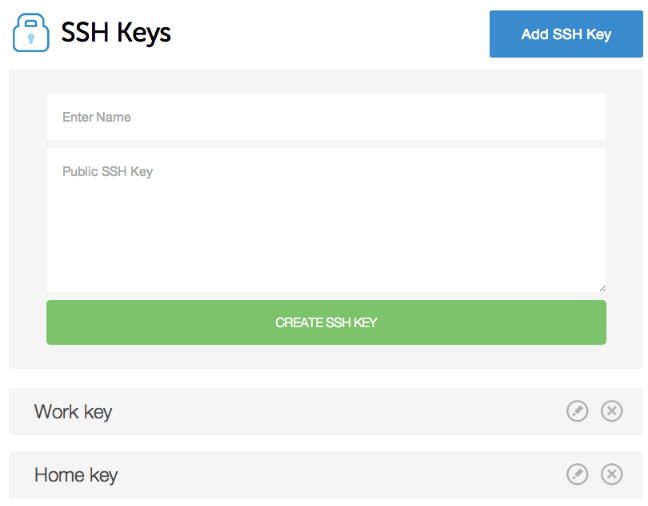 DigitalOcean SSH Keys