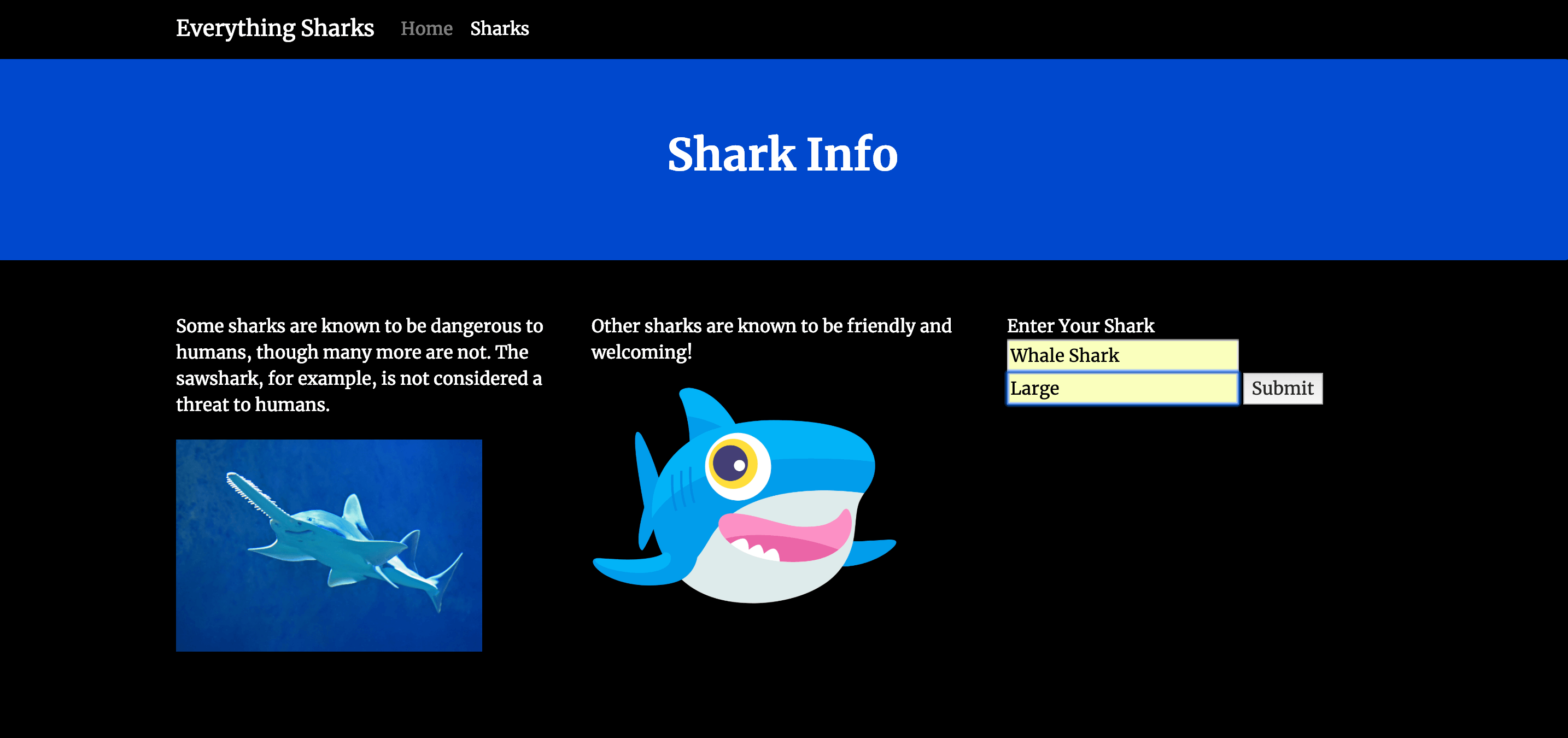 输入新Shark