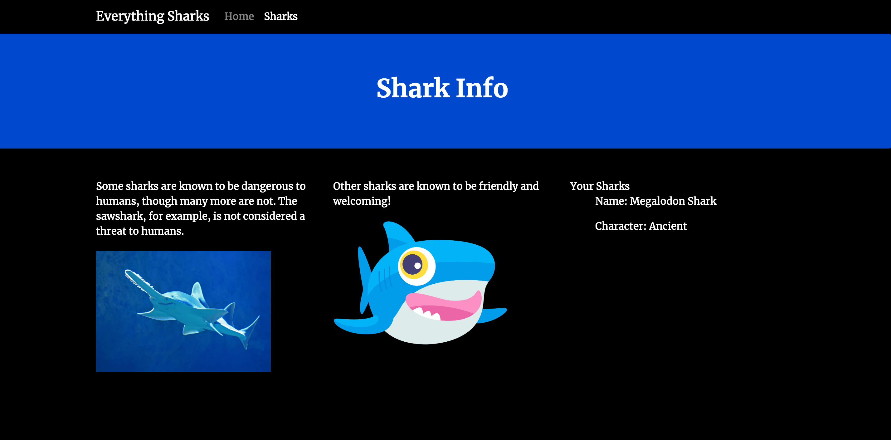Shark Output