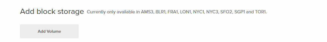 Add blcok storage