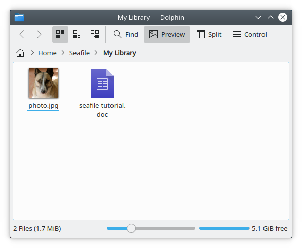 Add a file to the default library from the computer