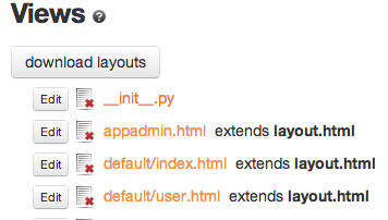 DigitalOcean web2py matching view