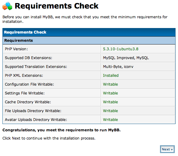DigitalOcean MyBB要求check