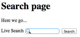 YaCy embedded search
