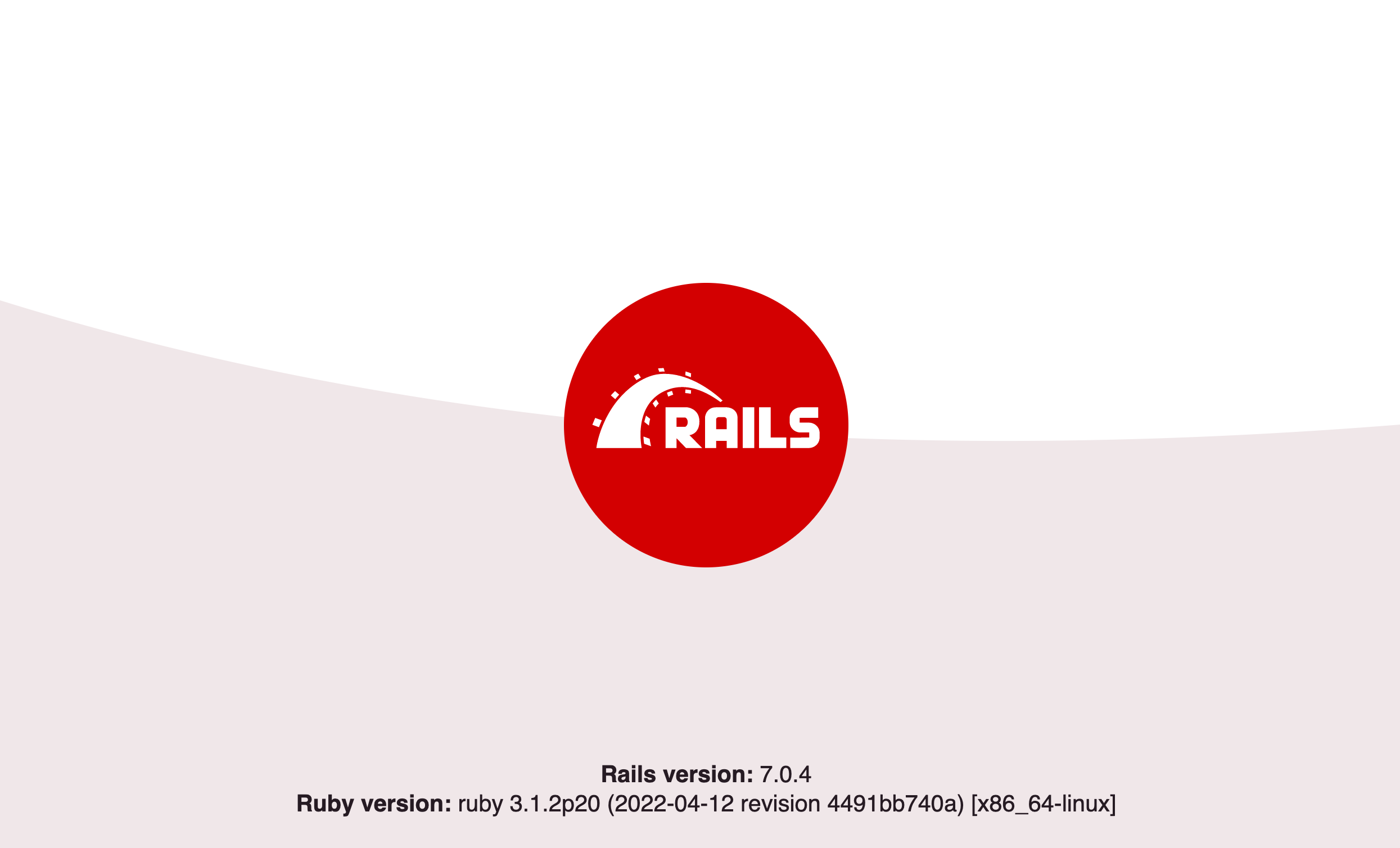 Ruby on Rails Page