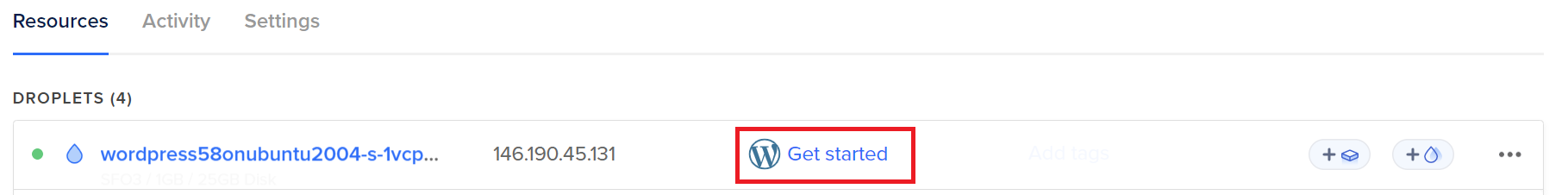 Press on the Get started button to view the guide