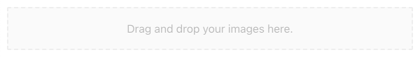 Screenshot of React Dropzone with custom styles