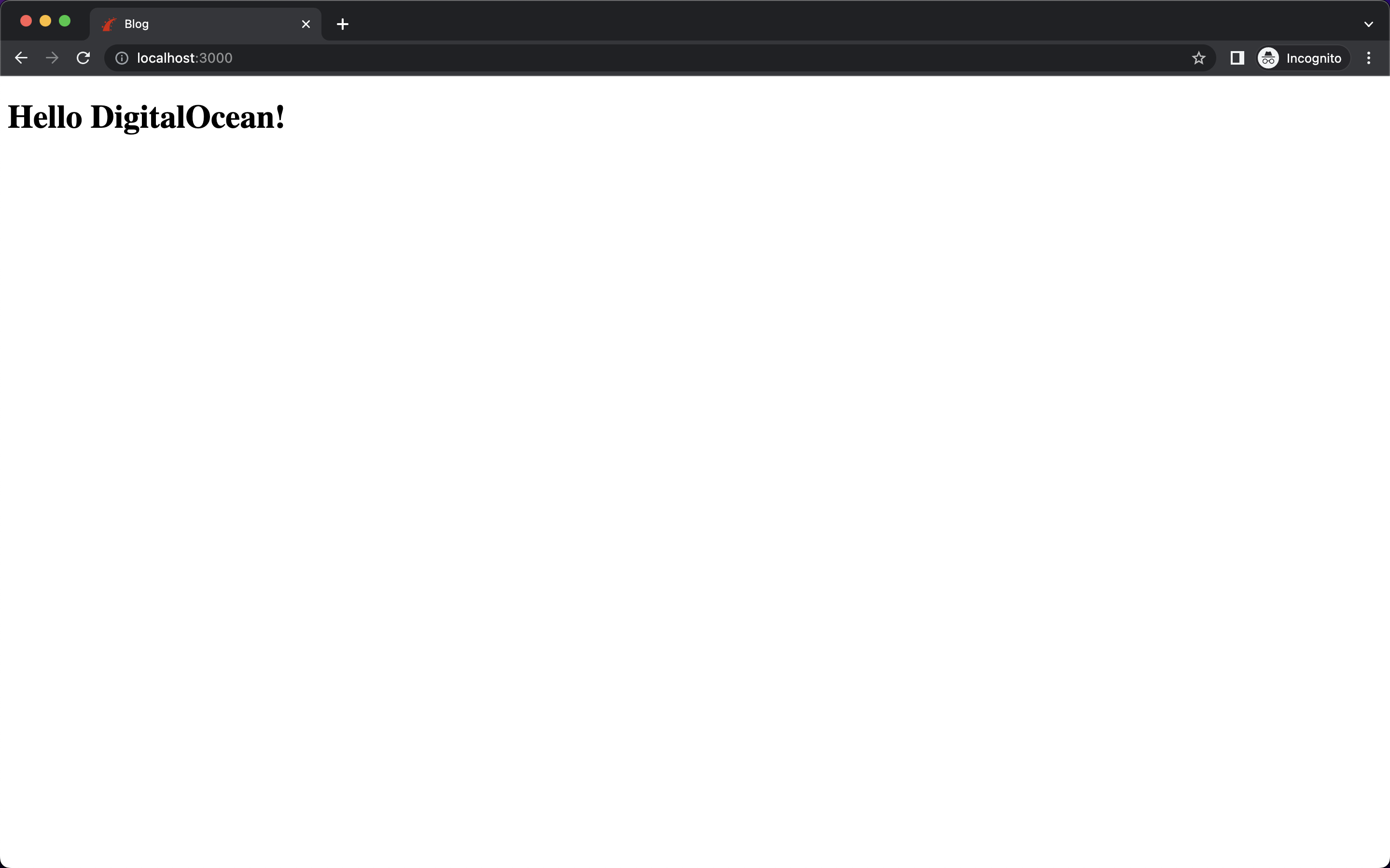 The home page of the application, rendering the index.html.erb file