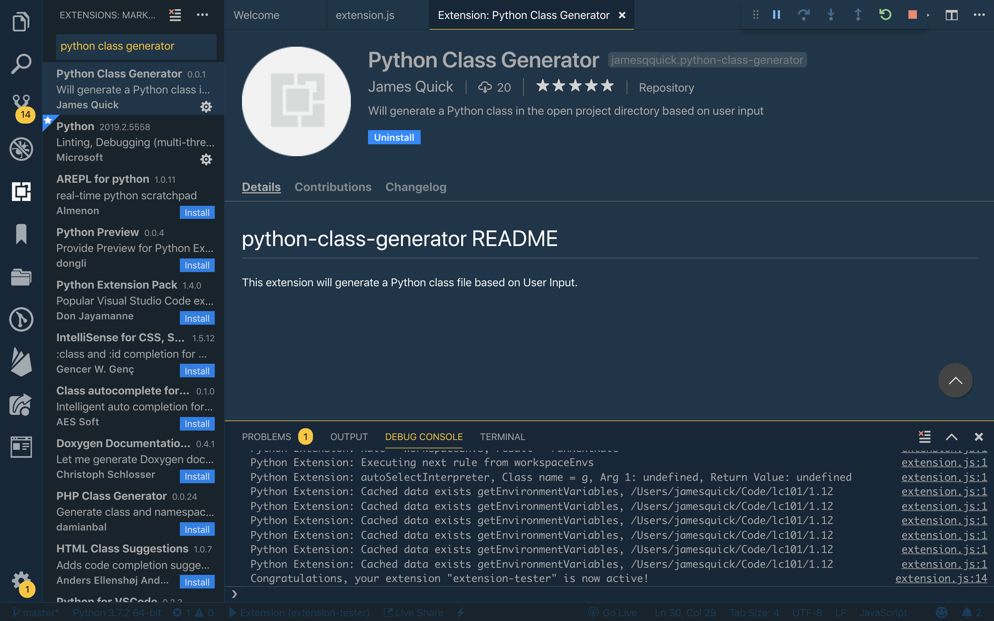 Python类生成器