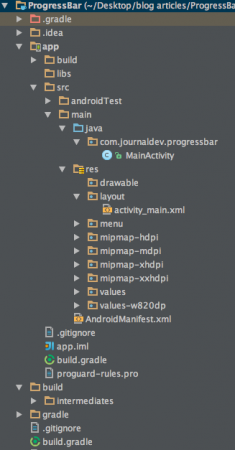 Android进度条，android