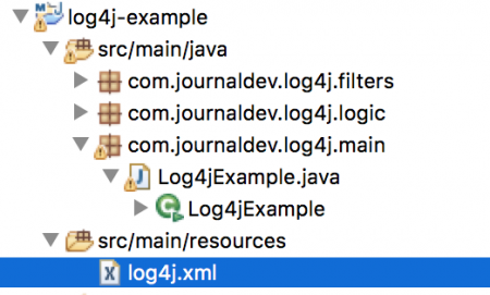 log4j warn no appenders