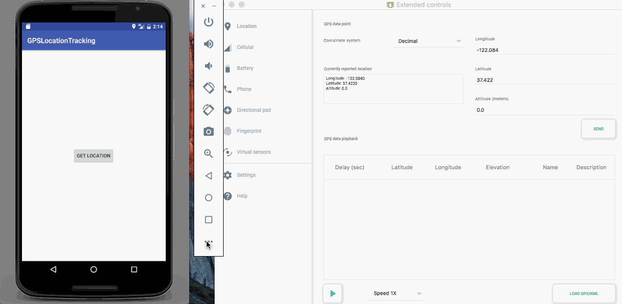 Android Location manager