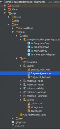 Android在fragments