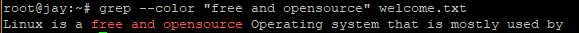 grep命令usage