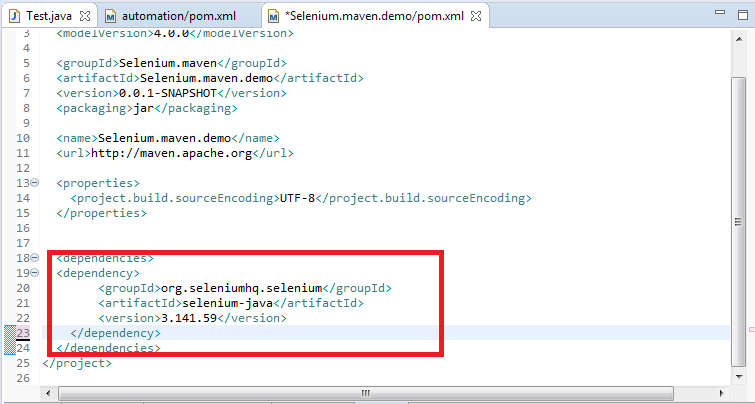 Maven Dependencies
