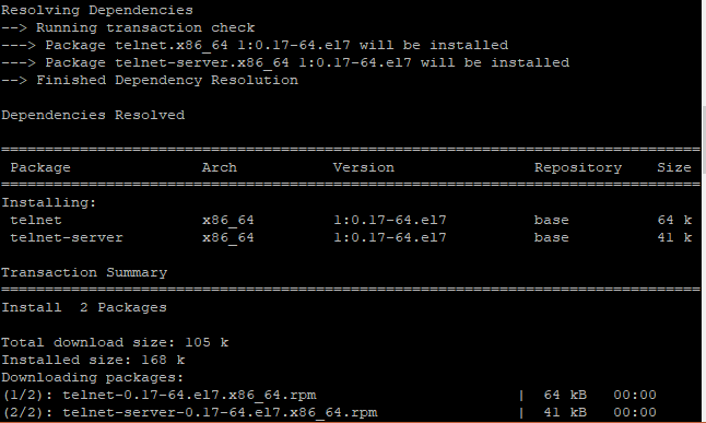 Install Telnet Telnet Server