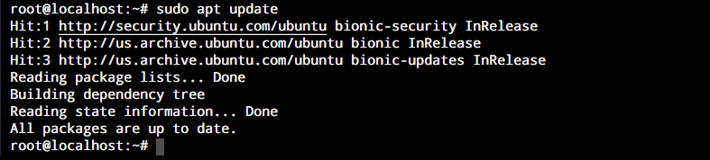 Apt Update Tomcat