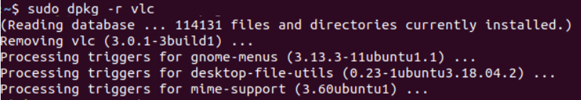 Dpkg R VLC