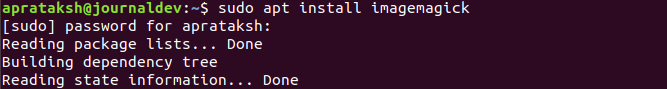 Reduce Image Size Install Imagemagick