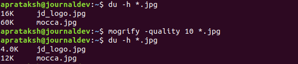 Reduce Image Size Mogrify