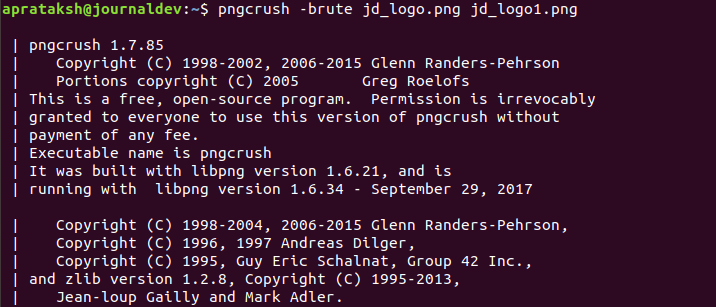 Reduce Image Size Pngcrush