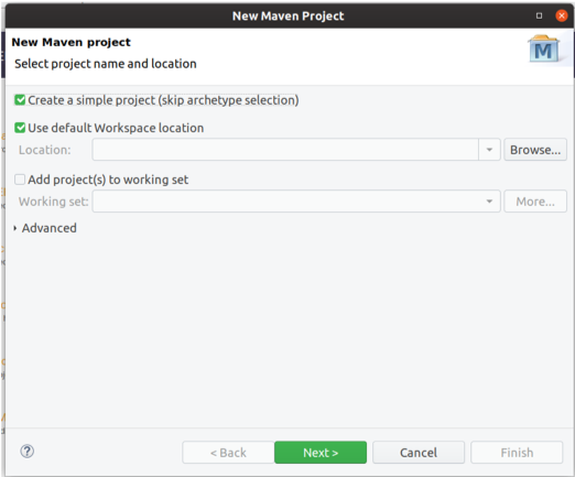 New Maven Project