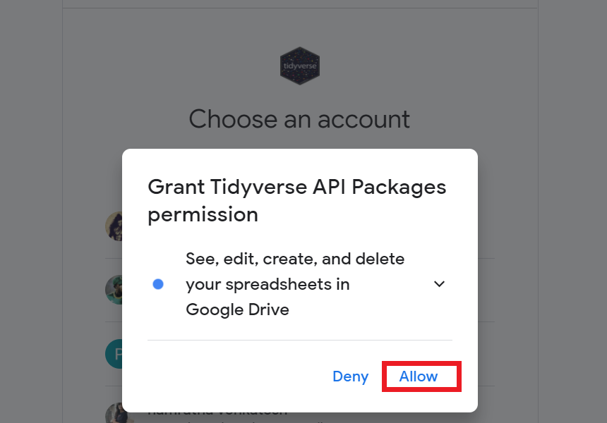 Access-将谷歌工作表读入R