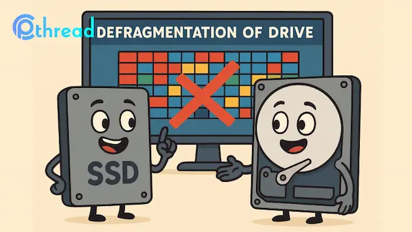 SSD vs HDD Disk Defragement