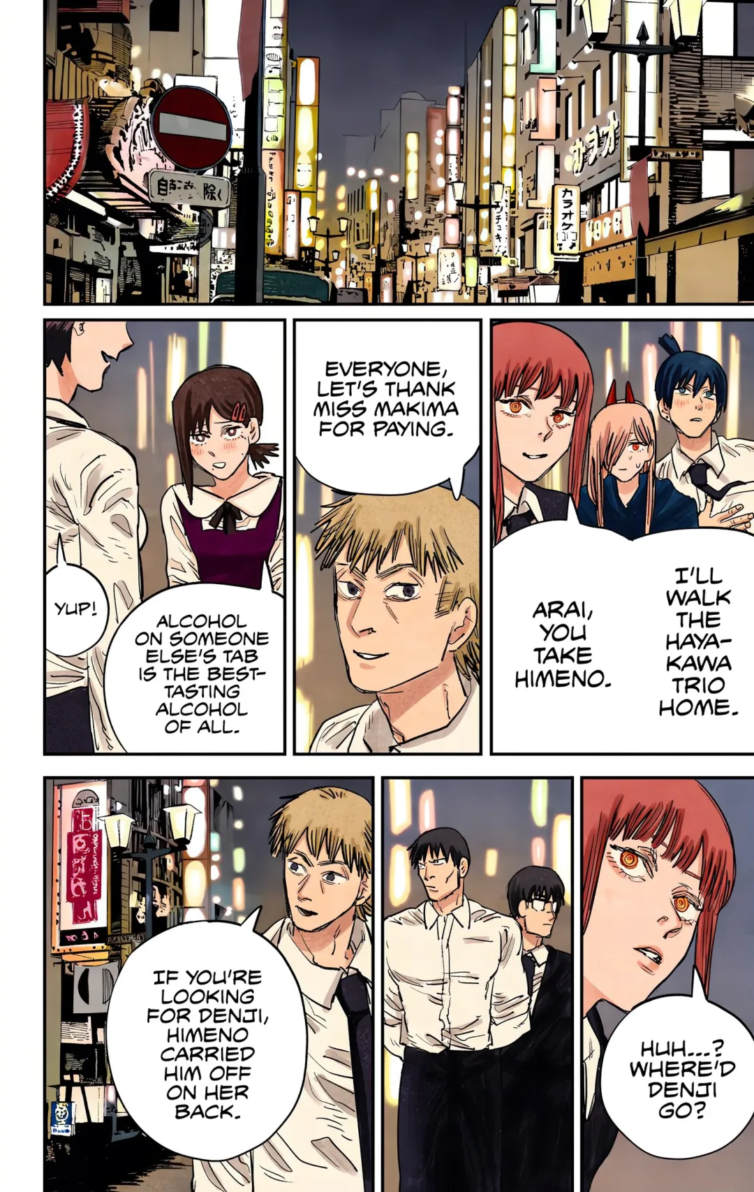 Chainsaw Man color chapter 21 page 14