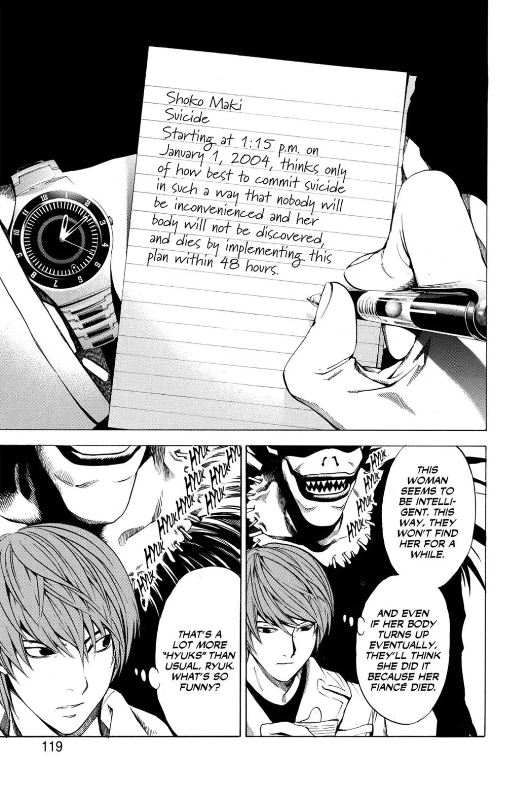 Death Note color chapter 13 page 5