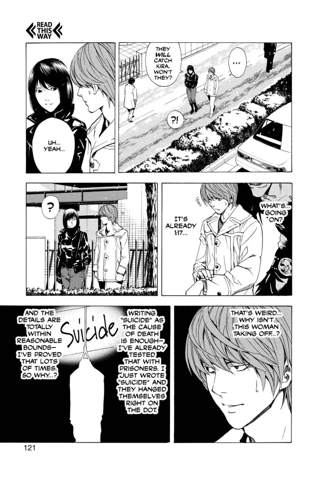 Death Note color chapter 13 page 7