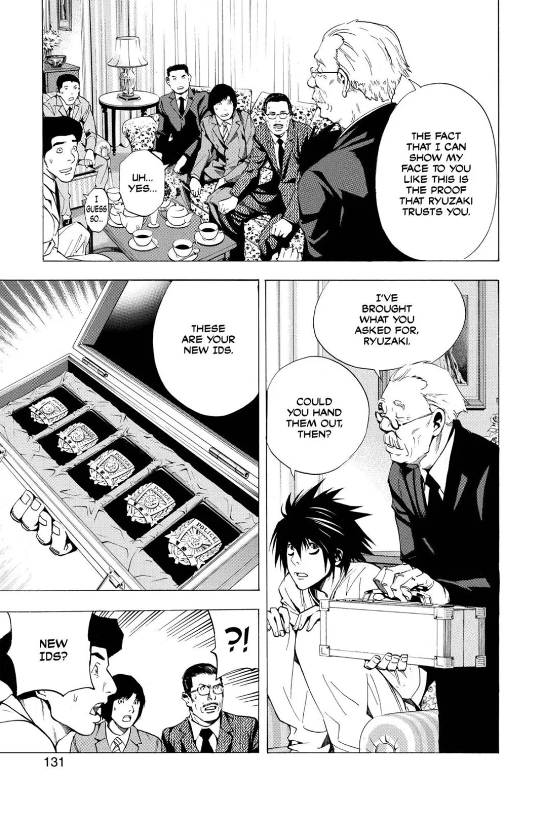 Death Note color chapter 13 page 17