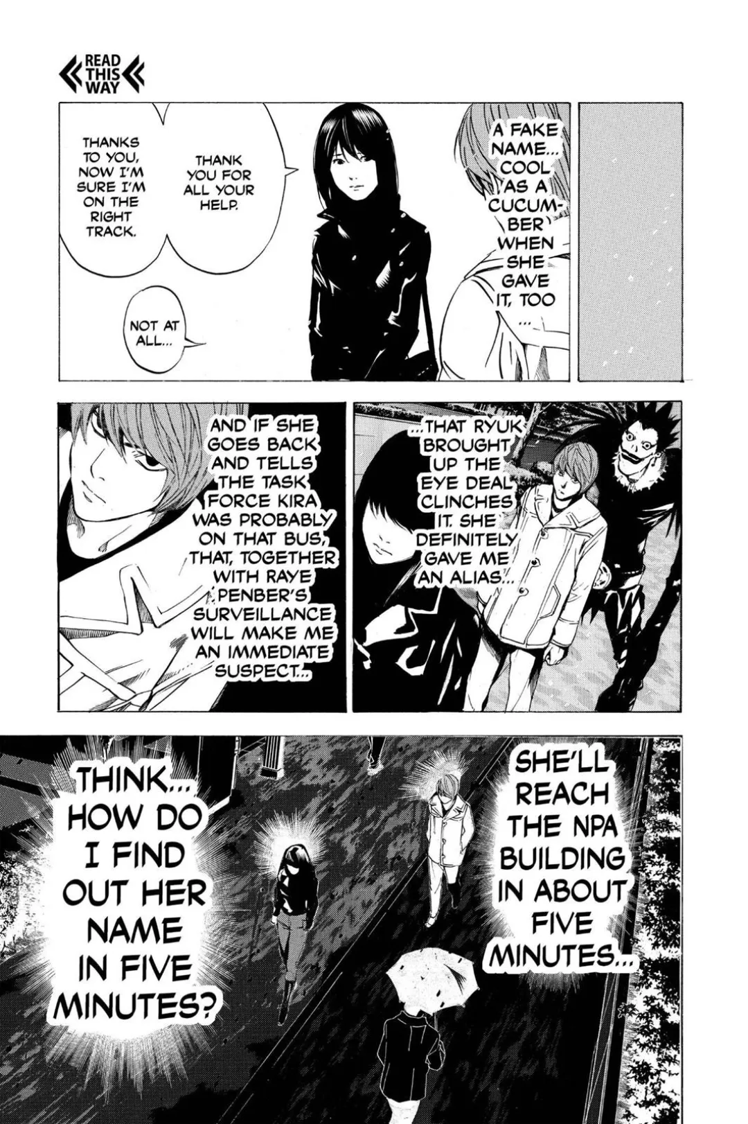 Death Note color chapter 13 page 19