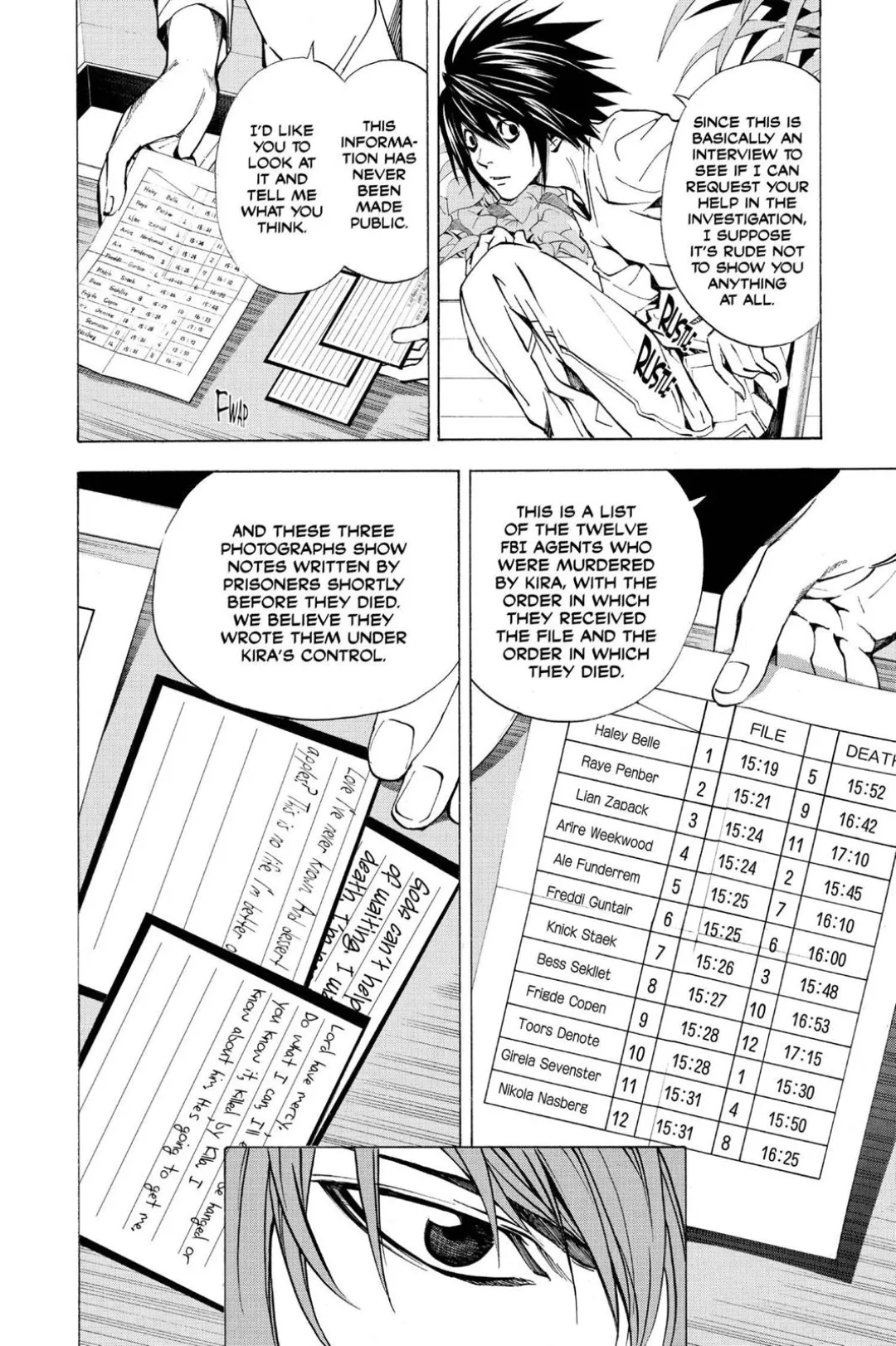 Death Note color chapter 21 page 12