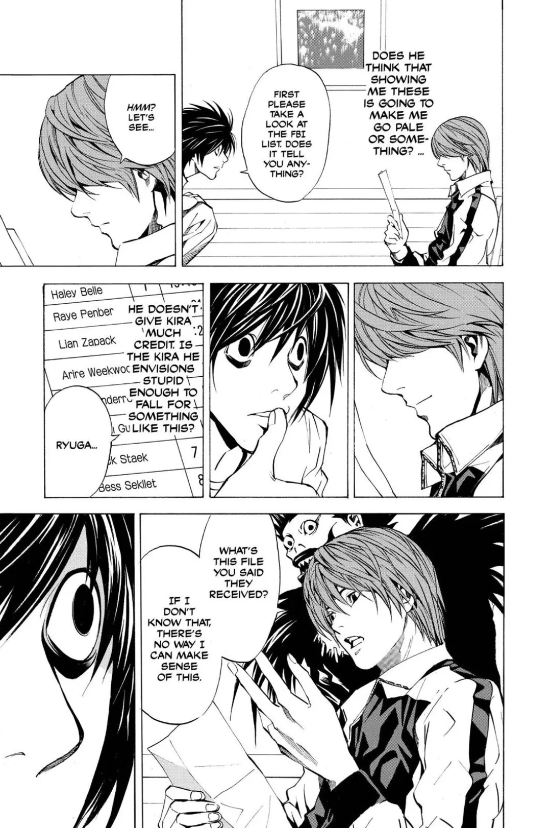 Death Note color chapter 21 page 13
