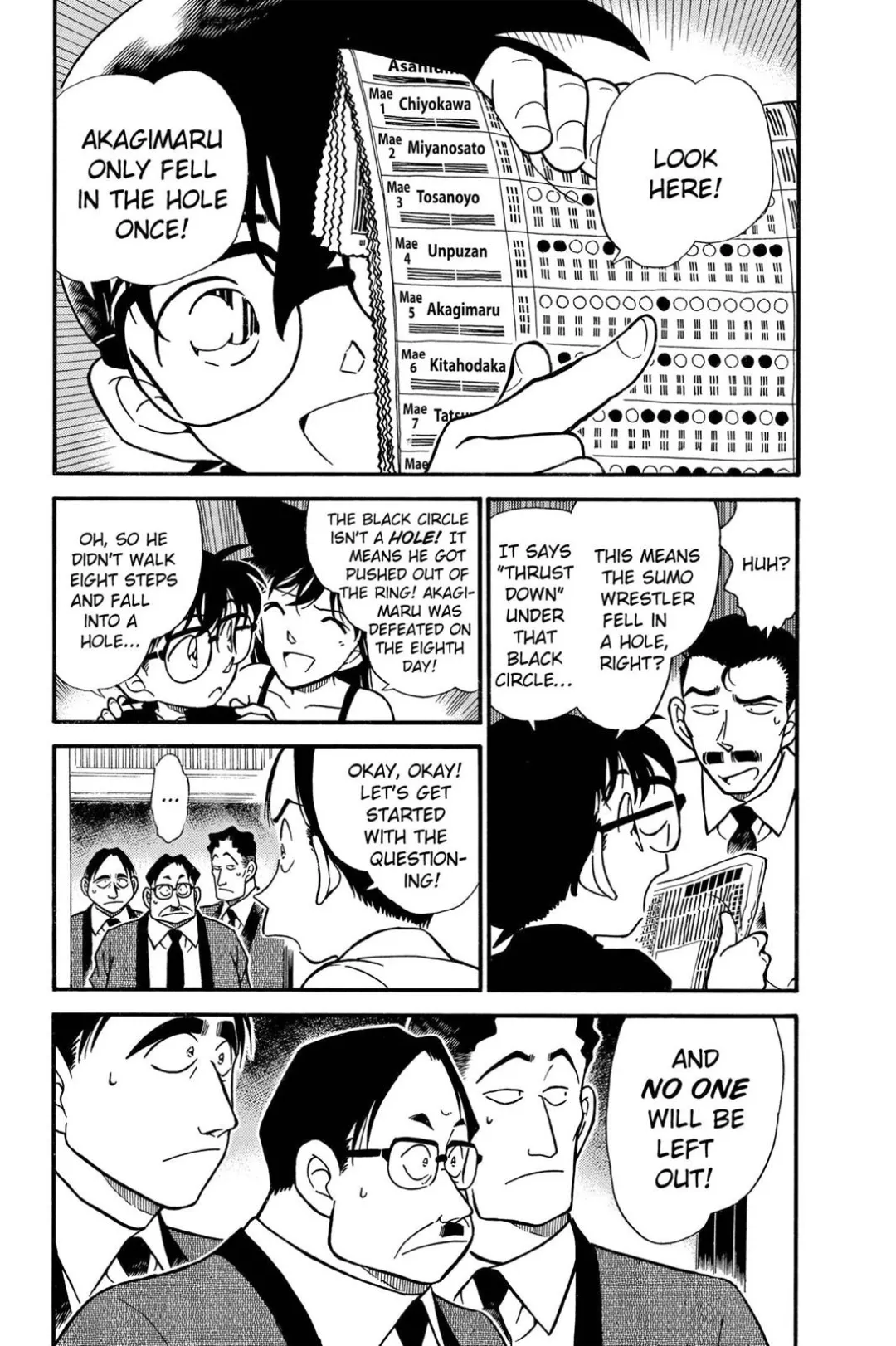 Detective Conan color chapter 310 page 5