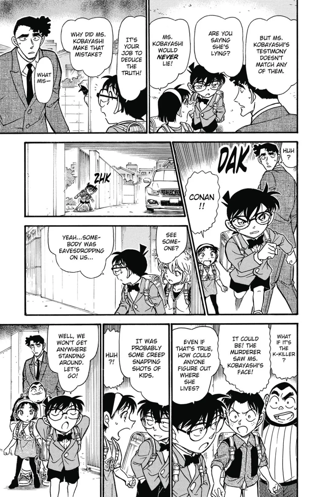 Detective Conan color chapter 708 page 9