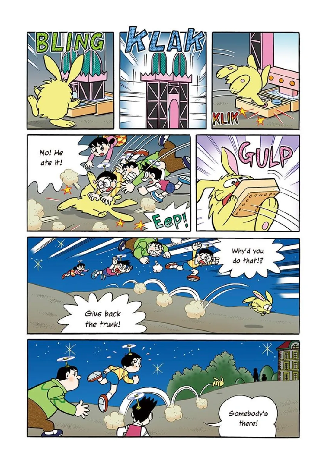 Doraemon color chapter 13 page 77