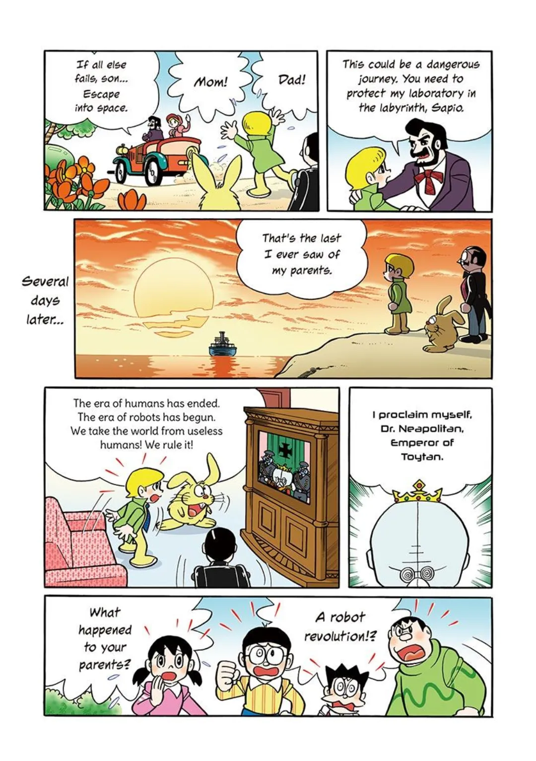 Doraemon color chapter 13 page 94