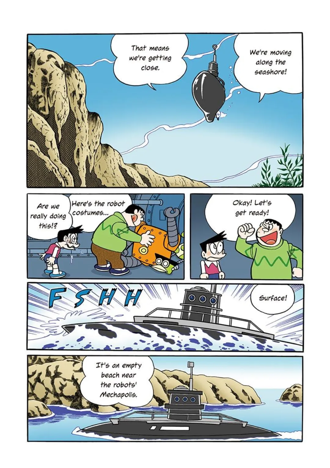 Doraemon color chapter 13 page 111
