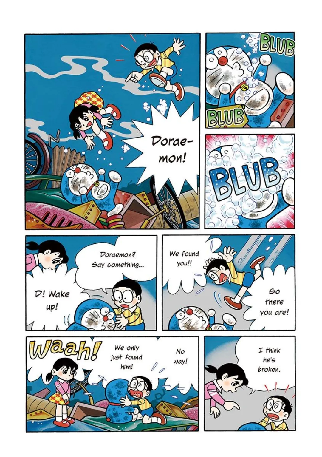 Doraemon color chapter 13 page 146