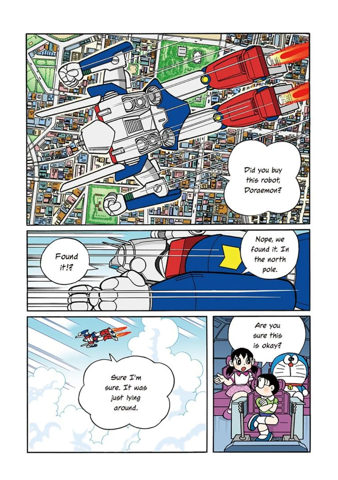 Doraemon color chapter 7 page 34