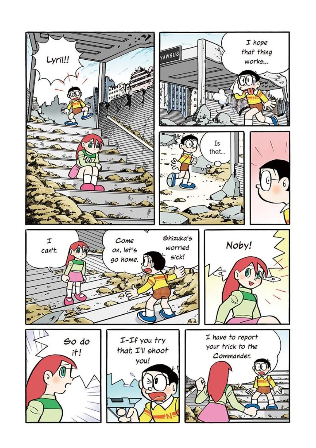 Doraemon color chapter 7 page 167